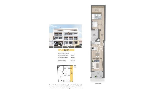 Nouvelle construction - Ground floor apartment -
Torrevieja - Playa de El Cura
