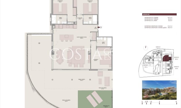 Nieuwbouw Woningen - Ground floor apartment -
Estepona - Flamingos Golf