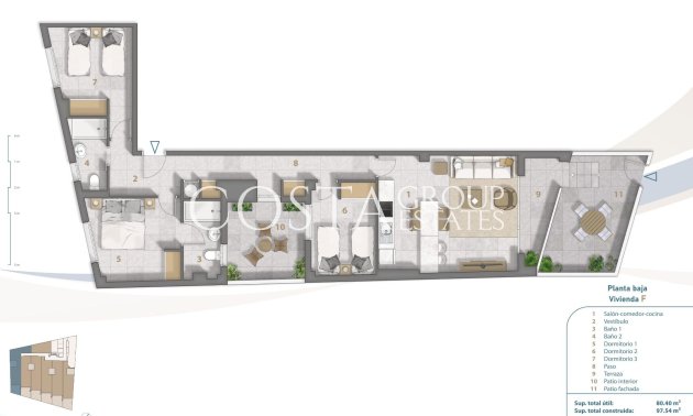 Nieuwbouw Woningen - Ground floor apartment -
San Pedro del Pinatar - Playa Villananitos
