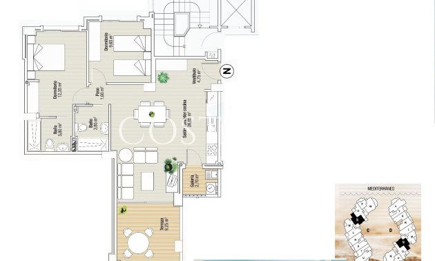 Nouvelle construction - Appartement -
La Manga del Mar Menor - La Manga