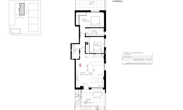 Nieuwbouw Woningen - Ground Floor Bungalow -
Pilar de la Horadada - pueblo