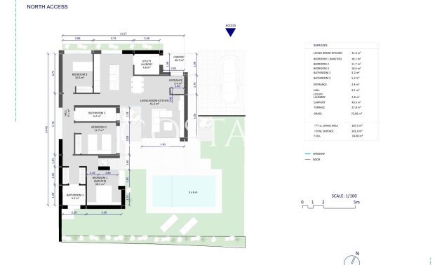 Nouvelle construction - Villa -
Banos y Mendigo - Altaona Golf