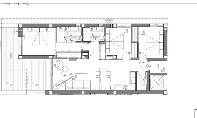 Nowy budynek - Ground floor apartment -
Benitachell - Cumbre Del Sol