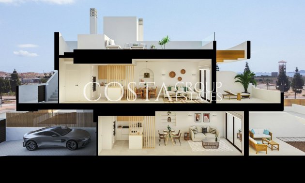 Nieuwbouw Woningen - Ground floor apartment -
Los Alcazares - Torre del Rame
