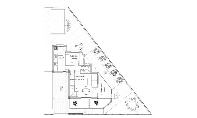 Nieuwbouw Woningen - Semidetached -
Los Alcazares - Torre del Rame
