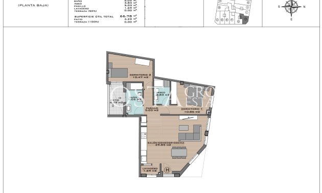 Nouvelle construction - Ground floor apartment -
Algorfa - Pueblo