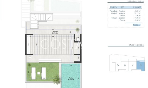 Nouvelle construction - Top Floor Bungalow -
San Pedro del Pinatar - Las Esperanzas