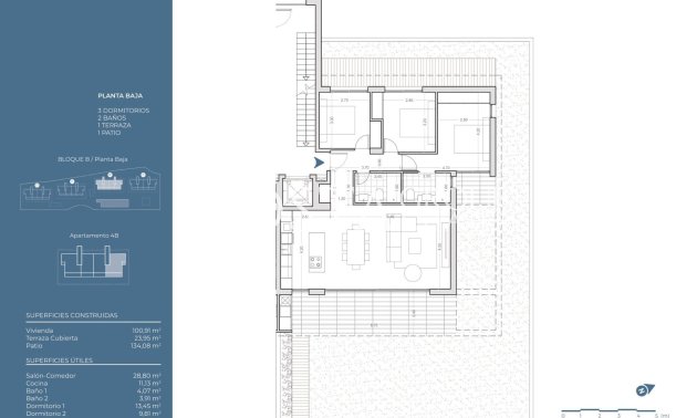Nieuwbouw Woningen - Ground floor apartment -
La Nucía - Puerto Azul