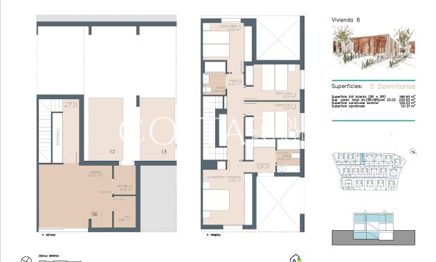 Nowy budynek - Semidetached -
Godella - Campolivar
