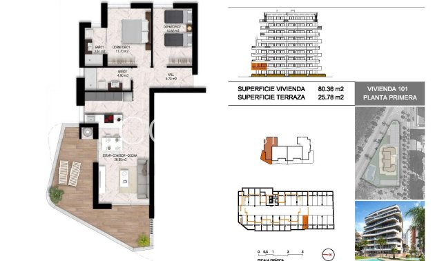 New Build - Apartment -
Guardamar del Segura - Guardamar Del Segura