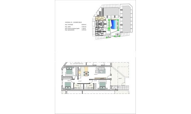 Nieuwbouw Woningen - Ground Floor Bungalow -
Torre Pacheco - Roldán