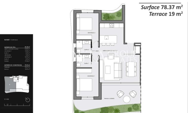 Nowy budynek - Ground floor apartment -
Guardamar del Segura - El Raso
