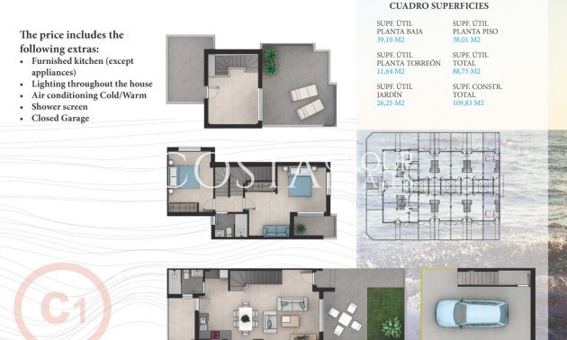 Nouvelle construction - Maison -
La Manga del Mar Menor - La Manga
