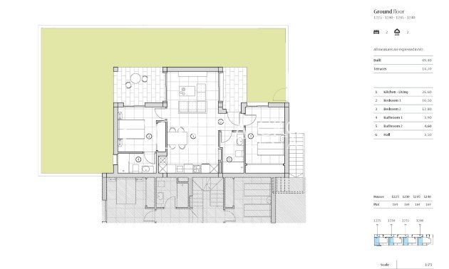 Nouvelle construction - Ground Floor Bungalow -
Algorfa - La Finca Golf