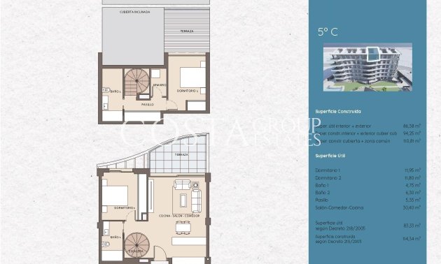 Nowy budynek - Duplex Penthouse -
Benalmádena - Puerto Marina