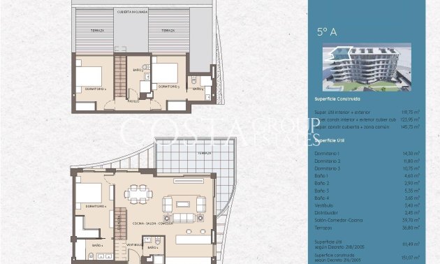 Nowy budynek - Duplex Penthouse -
Benalmádena - Puerto Marina