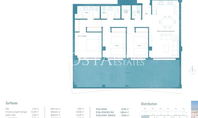 Nouvelle construction - Ground floor apartment -
Mijas - Las Lagunas