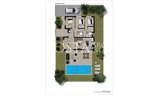 Nouvelle construction - Villa -
Hondón de las Nieves - Urbaniz La Montañosa