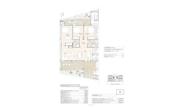 Nouvelle construction - Ground Floor Bungalow -
Hondón de las Nieves - El Salero