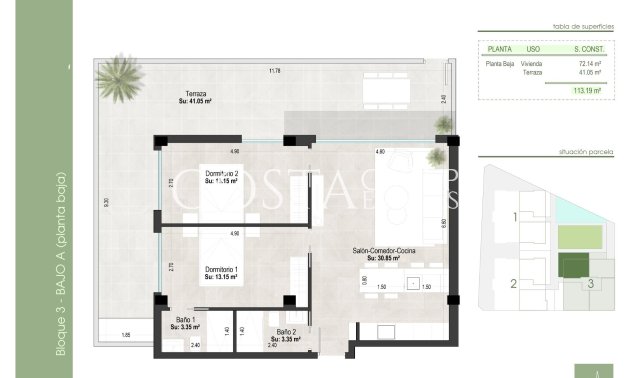 Nieuwbouw Woningen - Ground floor apartment -
San Pedro del Pinatar - Centro