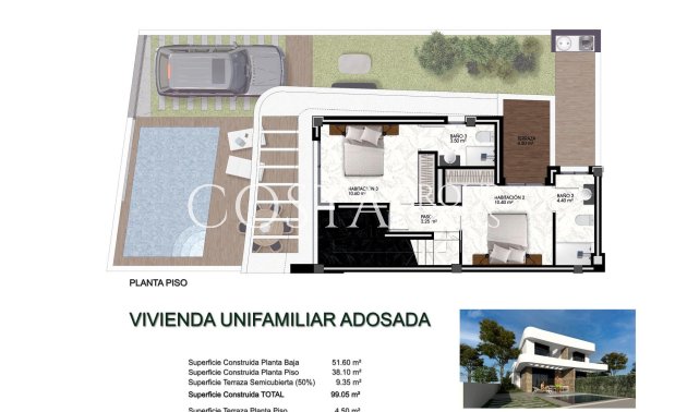 Neue Gebäude - Semidetached -
Los Montesinos - La Herrada
