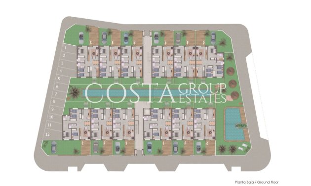 Nieuwbouw Woningen - Ground Floor Bungalow -
Pilar de la Horadada - pueblo