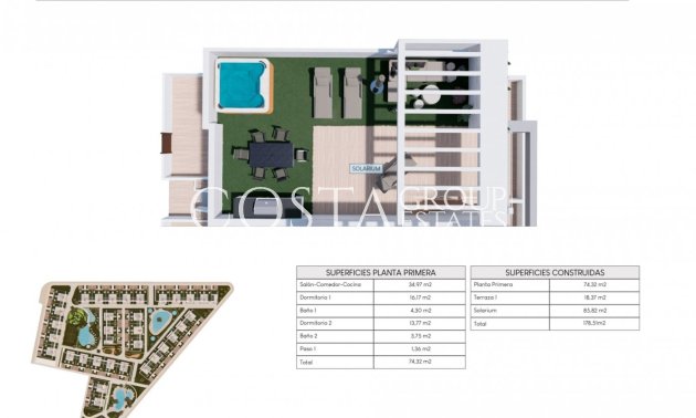Nieuwbouw Woningen - Top Floor Bungalow -
Torrevieja - Los Balcones