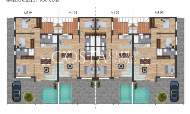 Neue Gebäude - Semidetached -
Torre Pacheco - Torrepacheco