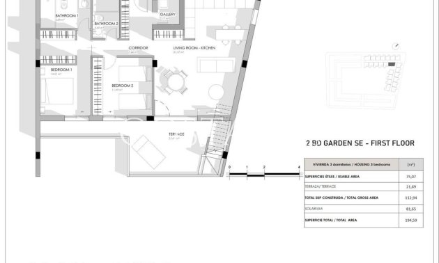 Neue Gebäude - Top Floor Bungalow -
Torrevieja - La Veleta