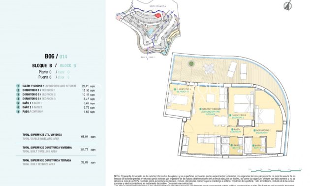 New Build - Ground floor apartment -
Aguilas - Isla Del Fraile