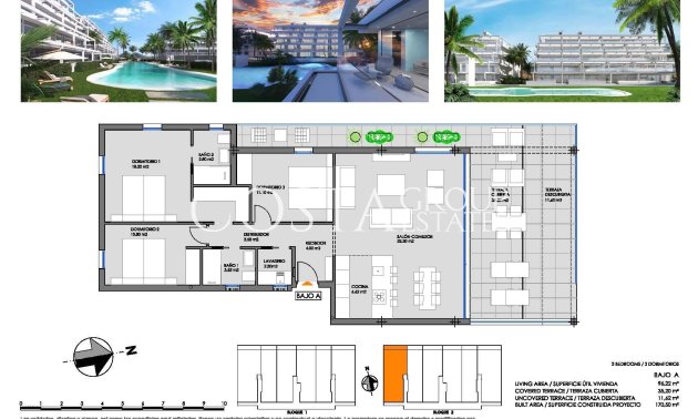 Nieuwbouw Woningen - Ground floor apartment -
Cartagena - Mar De Cristal