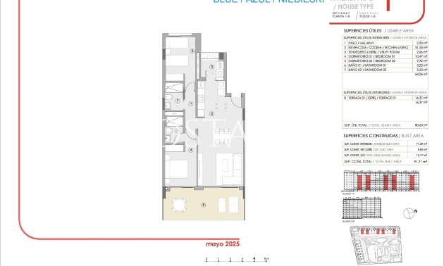 Nouvelle construction - Appartement -
Torrevieja - Punta Prima