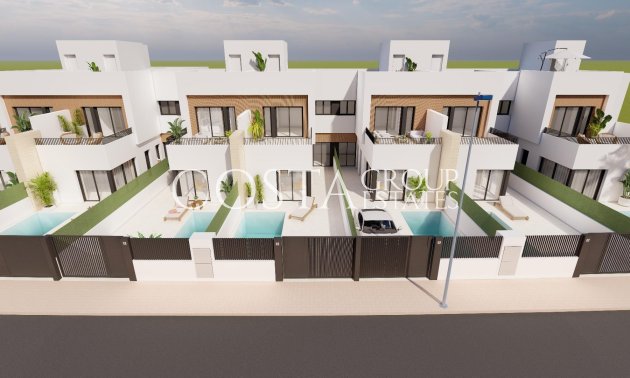 Nieuwbouw Woningen - Semidetached -
Santiago de la Ribera - San Blas