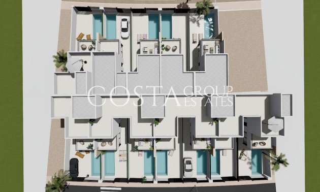 Nieuwbouw Woningen - Semidetached -
Santiago de la Ribera - San Blas