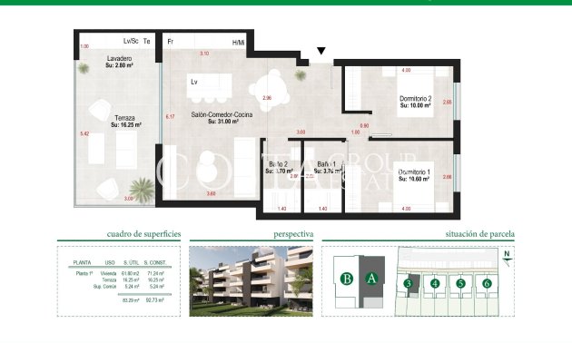 Nouvelle construction - Appartement -
Alhama De Murcia - Condado De Alhama