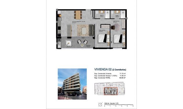 Nowy budynek - Apartament -
Santa Pola - pueblo
