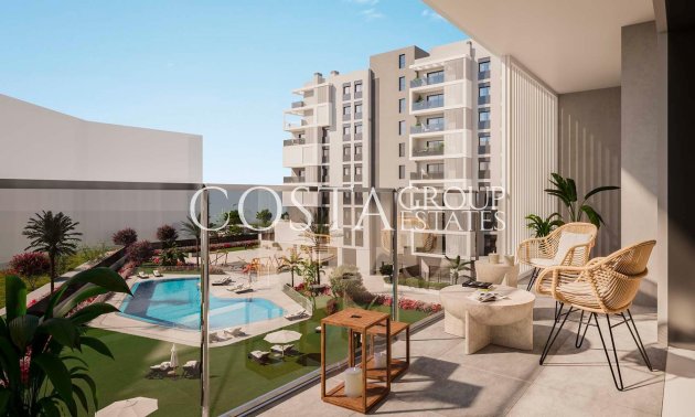 New Build - Ground floor apartment -
Alicante - PAU 1