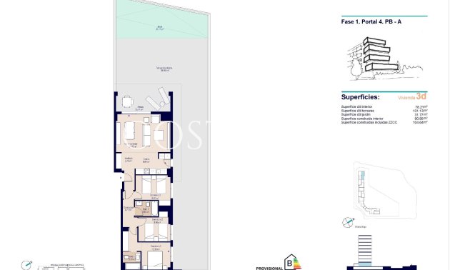 New Build - Ground floor apartment -
Alicante - PAU 1