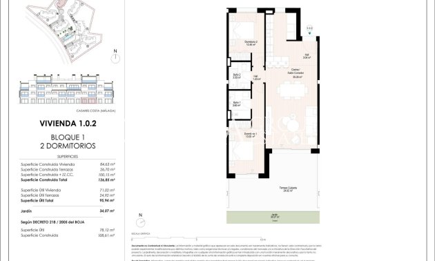 Nowy budynek - Ground floor apartment -
Casares - Doña Julia Golf