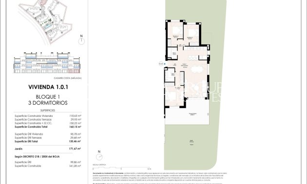 Nieuwbouw Woningen - Ground floor apartment -
Casares - Doña Julia Golf