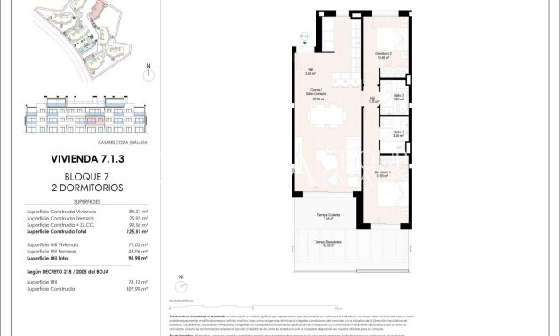 New Build - Apartment -
Casares - Doña Julia Golf