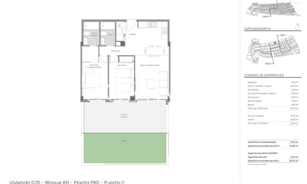 Nowy budynek - Ground Floor Bungalow -
Mojacar - Playa Macenas (Mojácar)