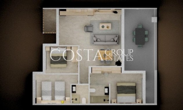 New Build - Ground floor apartment -
Pilar de la Horadada - Playa de las Higuericas