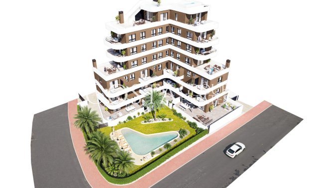 Nowy budynek - Ground floor apartment -
Guardamar del Segura - Camino del Puerto