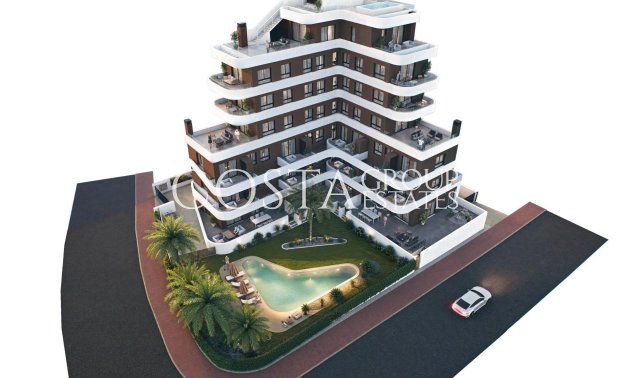 Nowy budynek - Ground floor apartment -
Guardamar del Segura - Camino del Puerto