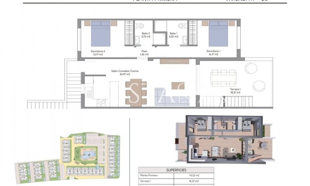 New Build - Top Floor Bungalow -
Finestrat - Finestrat Hills
