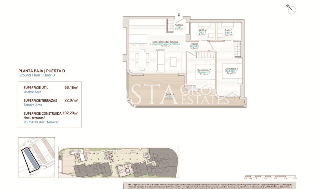 Nowy budynek - Ground floor apartment -
Villajoyosa - La Tellerola