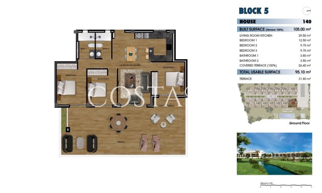 Neue Gebäude - Ground floor apartment -
Los Alcazares - La Serena Golf