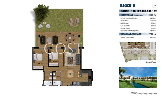 Neue Gebäude - Ground floor apartment -
Los Alcazares - La Serena Golf
