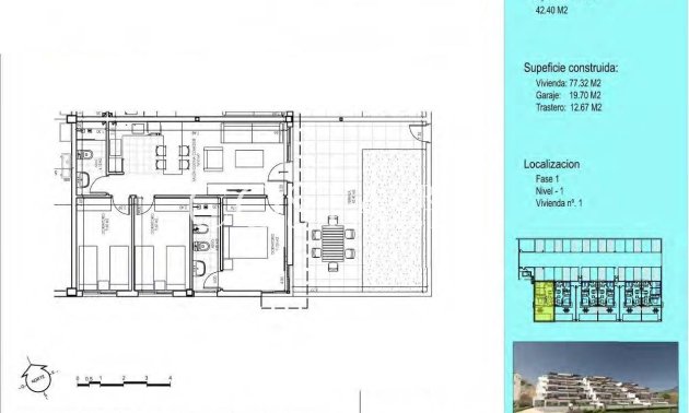 Nouvelle construction - Ground floor apartment -
Vera - Vera Playa